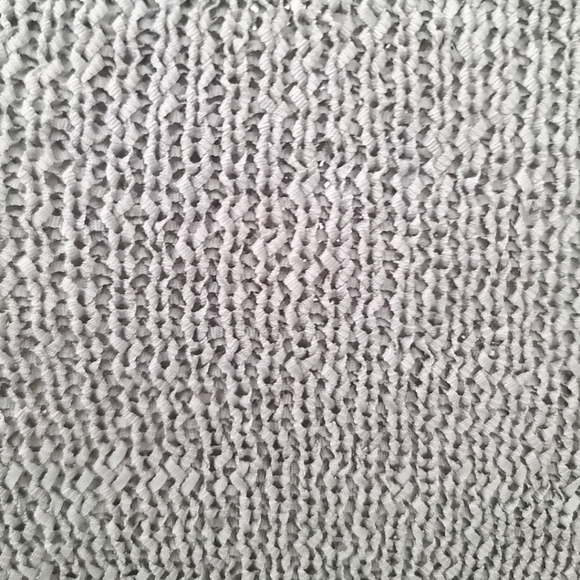 Valerie Stevens Gray Wrap Knit Pearl Button Cardigan Sweater Size Small - Picture 5 of 9